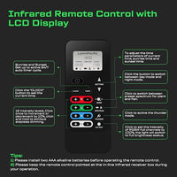 LED Aquarium Light with Remote, IP67 Waterproof Freshwater Planted Grow Light, Full Spectrum Fish Tank Light with Timer, Dimmable RGB+W, Upgrade Appearance, High Performance (12-17inch)