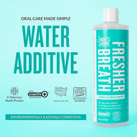 SKOUT'S HONOR Fresher Breath Water Additive for Pets - VOHC Accepted for Tartar Control, Freshens Breath Fast, No Brushing Required: Fresh & Flavorless 16oz - 3 Pack
