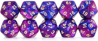 SmartDealsPro 10-Pack 20 Sided Dice D20 Polyhedral Dice for DND RPG - Blue-purple - image 4