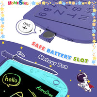 Astrodraw Drawing Pad, LCD Writing Tablet for Kids - Pink+aqua - image 4