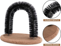 Hollypet cat self groomer arch with scratching pad and catnip hole - view 4