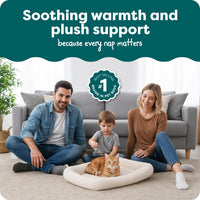 FurHaven Dog Bed for Extra Small Dogs & Cats - Small / Cream - image 2