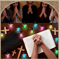 CroBlissful 50 little Jesus figurines that glow in the dark, five colors - view 28