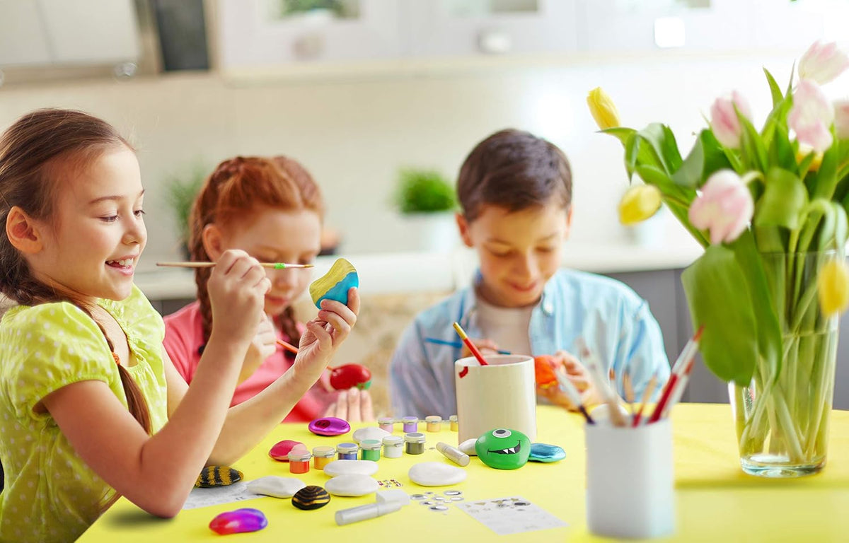 Dan&Darci Kids Rock Painting Kit - Multi-color - image 4