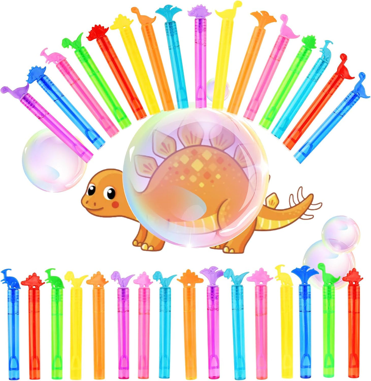 ritastar 32 mini bubble wands with Halloween designs in a gift box