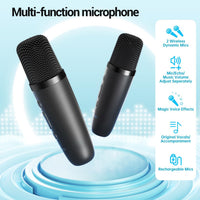Kinglucky Mini Karaoke Machine for Kids - Black - image 3
