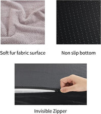 Orthopedic Memory Foam Dog Bed,Cooling Dog Beds for Large Dogs,Washable Pet Beds for Crate with Plush Cover, Waterproof Lining, L(35inch)