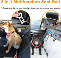 Chew Proof Dog Car Seat Belt - Gray / 2 Pack - image 4