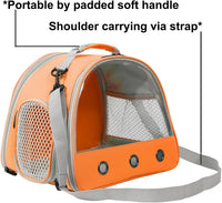 Bearded Dragon Travel Carrier, Lizards Carrier - Orange / Carrier - image 3