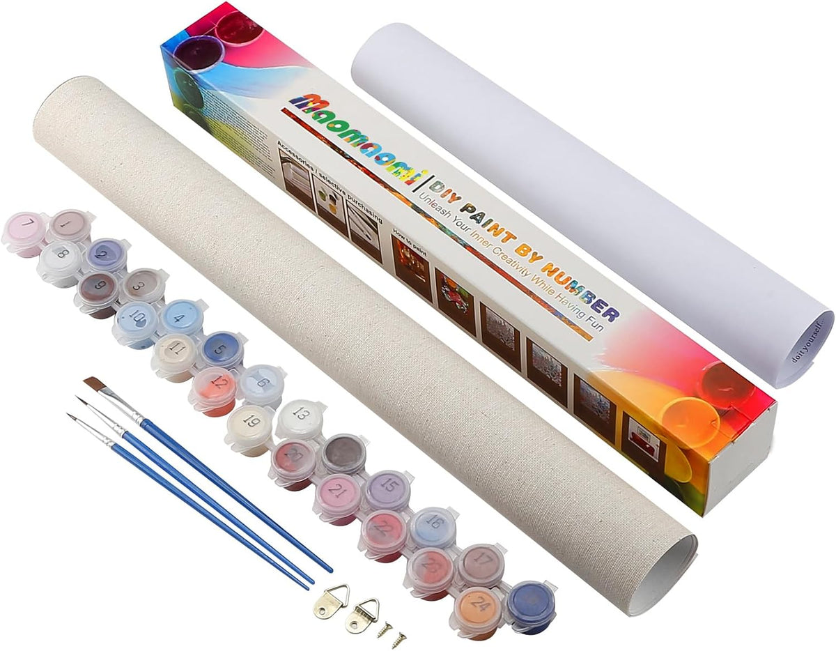 Paint by Numbers DIY Acrylic Painting Kit for Kids & Adults Beginner - Mimi Cat - image 4