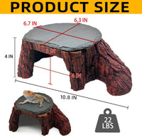 Bearded Dragon Basking Platform - XL: 11×7×3.5 inch | Style-B - image 2