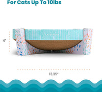 Catstages Scratch, Snuggle & Rest 2-in-1 Cat Scratcher & Lounger - Scratch Snuggle & Rest / One-Size (Pack of 6) - image 3