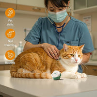 Cat Calming Diffuser for Travel – Pheromone Diffuser for Cats & Kittens to Reduce Anxiety and Stress-Related Behaviors, No Electricity Needed, Long-Lasting Enhanced Calming Aid (2 Pack)