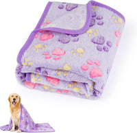 41" x 30" Dog Blankets for Medium Dogs, Cat - 41" x 30" / Purple / 1
