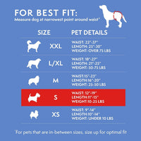 Simple Solution Female Dog Diapers, Disposable Dog Diapers - 12 Count / Small - image 2