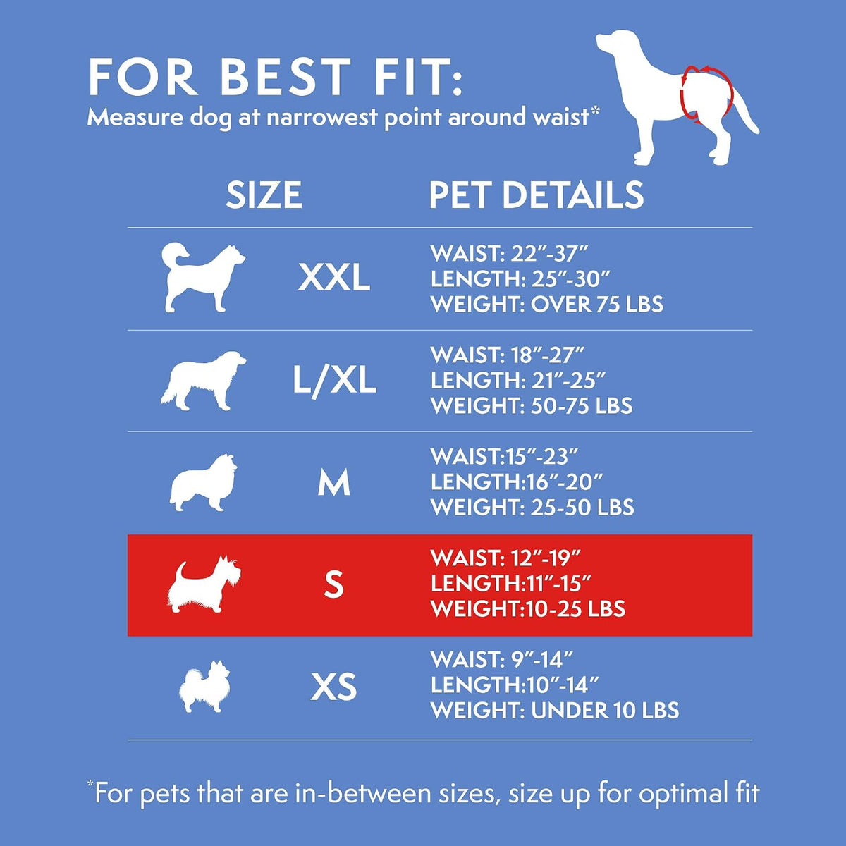 Simple Solution Female Dog Diapers, Disposable Dog Diapers - 12 Count / Small - image 2
