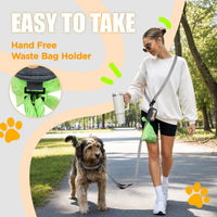 Dog Poop Bag Holder for Various Leashes - Denim - image 2