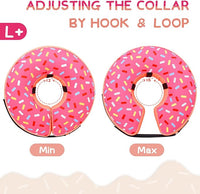 Supet Inflatable Dog Cone Collar Alternative After Surgery, Pet Neck Donut Collar Recovery E Collar for Neuter, Soft Dog Cone for Small Medium Large Dogs