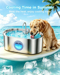 4.2Gal Extra Large Dog Water Fountain - 16L Dog Fountain - image 2