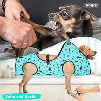 Dog Grooming Hammock - Pet Harness for Grooming Nail Trimming (M 40lb), Dog Sling for Nail Clipping, Dog Hanging Holder for Cutting Nail with Nail Clippers