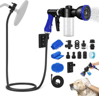 Dog Shower Attachment Water Hose Nozzle Sprayer Set – Essentials for Dogs - Dog Shower Attachment