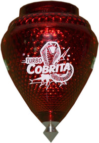 4 Pack Mini Cobra Durable Plastic Spin Tops & Metal Tip Made in Mexico - image 4