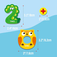 Large Size Magnetic Letters - Uppercase Letters & Numbers - image 4