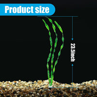AQUANEAT Fish Tank Artificial Plants - 23.5inch - image 2