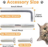 Cat Scratching Post Replacement - Grey - image 2