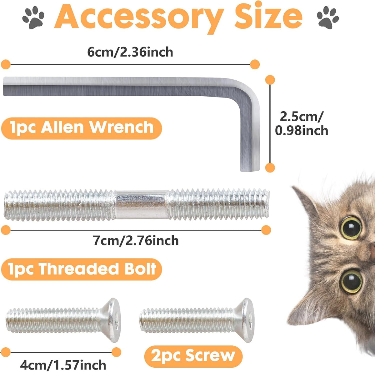 Cat Scratching Post Replacement - Grey - image 2