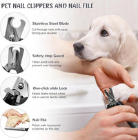 Dog Grooming Kit for Shedding, Bath Gloves - 9 PACK / Gray - image 3
