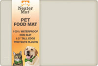 Neater Pet Brands Neater Mat Cat & Dog Food Mat - 24"L x 16"W / Cream