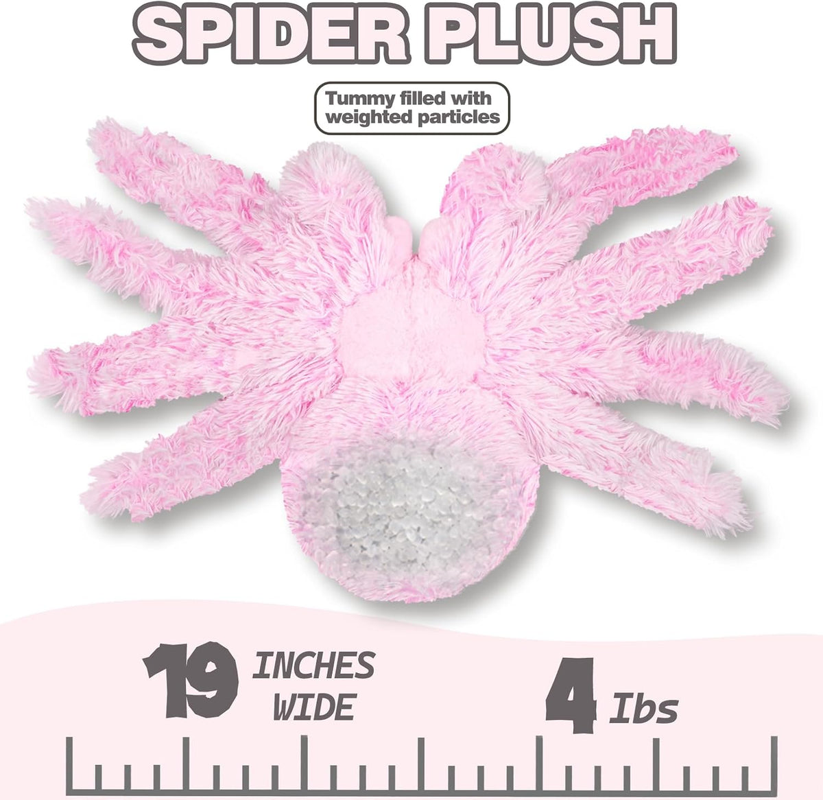 CSVBTRF Weighted Stuffed Animals - Pink Spider - image 4