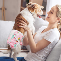 Pet Soft Female Dog Diapers, Puppy Diapers - Animals / Medium:14''-19'' - image 2