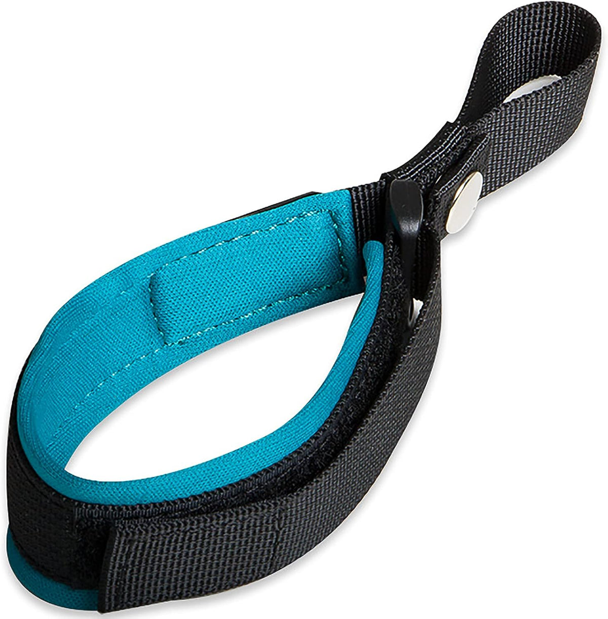Dog Leash Wrist Strap, Hands Free Adjustable Wrist Safety Strap for Retractable Dog Leash, Blue - Pure Blue