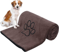 KinHwa Dog Towels for Drying Dogs - 30inchx50inch / Brown