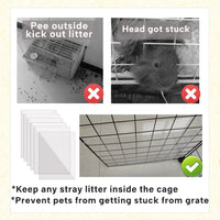 KEYIDE 12 Pcs Urine Guard for Rabbit, Guinea Pig - 6pcs - image 2