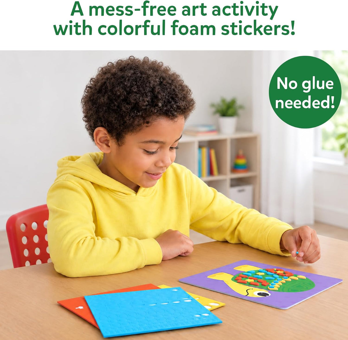 Skillmatics Fun with Foam Sticker Art, Animals, Craft Kit - 2. Animals - image 3