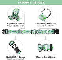 Martingale Dog Collar with Buckle - Clover / Small - image 4