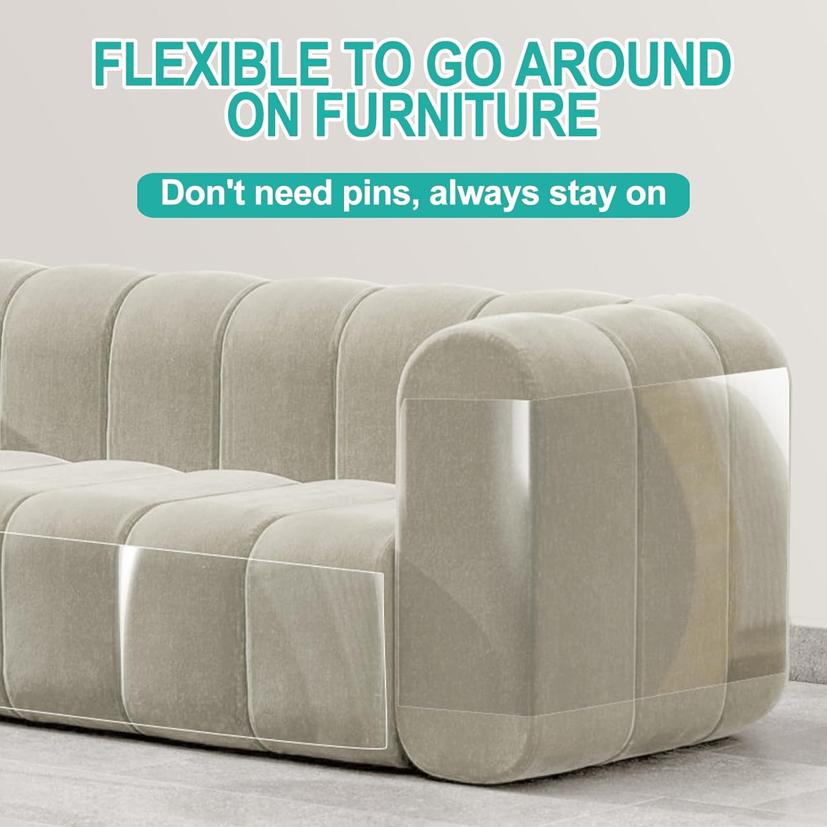 [Thicken Vinyl] Anti Cat Scratch Furniture Protector - image 4