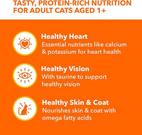IAMS Perfect Portions Indoor Adult Wet Cat Food Cuts in Gravy, Chicken Recipe, 2.6 oz. Easy Peel Twin-Pack Trays (24 Count, 48 Servings)