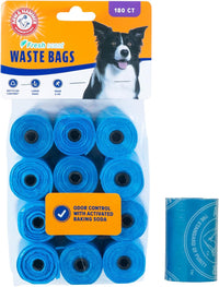 Arm and Hammer Easy Tear Dog and Cat Waste Bags - Blue / 180 Count (Pack of 1)