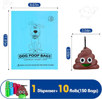 Letalong Dog Poop Bag With Holder - 10 Rolls - image 2