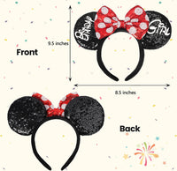 ETLUK Mouse Ears Headband - Birthday Girl - image 2