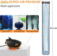 HITOP 4W 110GPH Powerful Aquarium Air Pump - 4W with LED-Decor - image 4