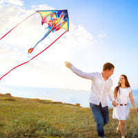 HONBO Large Delta Kite for Kids & Adults - Red Dragon - image 4