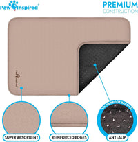 Paw Inspired Washable Crate Liners for Dogs - 48 Inch - image 3