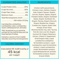 Primal Freeze Dried Raw Cat Food Nuggets Chicken & Salmon, Complete & Balanced Meal or Topper, Premium, Healthy, Grain Free, High Protein Raw Cat Food with Probiotics (5.5 oz)