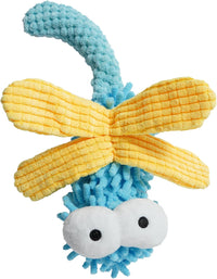 Nocciola 5 Packs Squeaky Dog Toy Plushies - Dragonfly