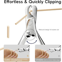 Dog Nail Clippers & Cat Nail Trimmers - Sharp Stainless Steel Professional Pet Nail Clippers for All Dogs, Thick Nails & Indoor Cats - Ergonomic Non-Slip Handle for Safe, Comfortable Grooming